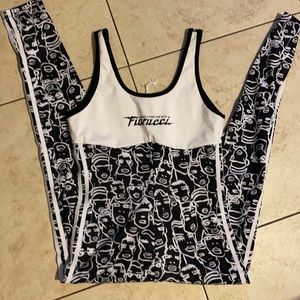 Adidas FIORUCCI jumpsuit size large